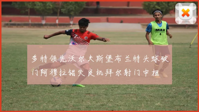 多特领先沃尔夫斯堡布兰特头球破门阿穆拉错失良机拜尔射门中框
